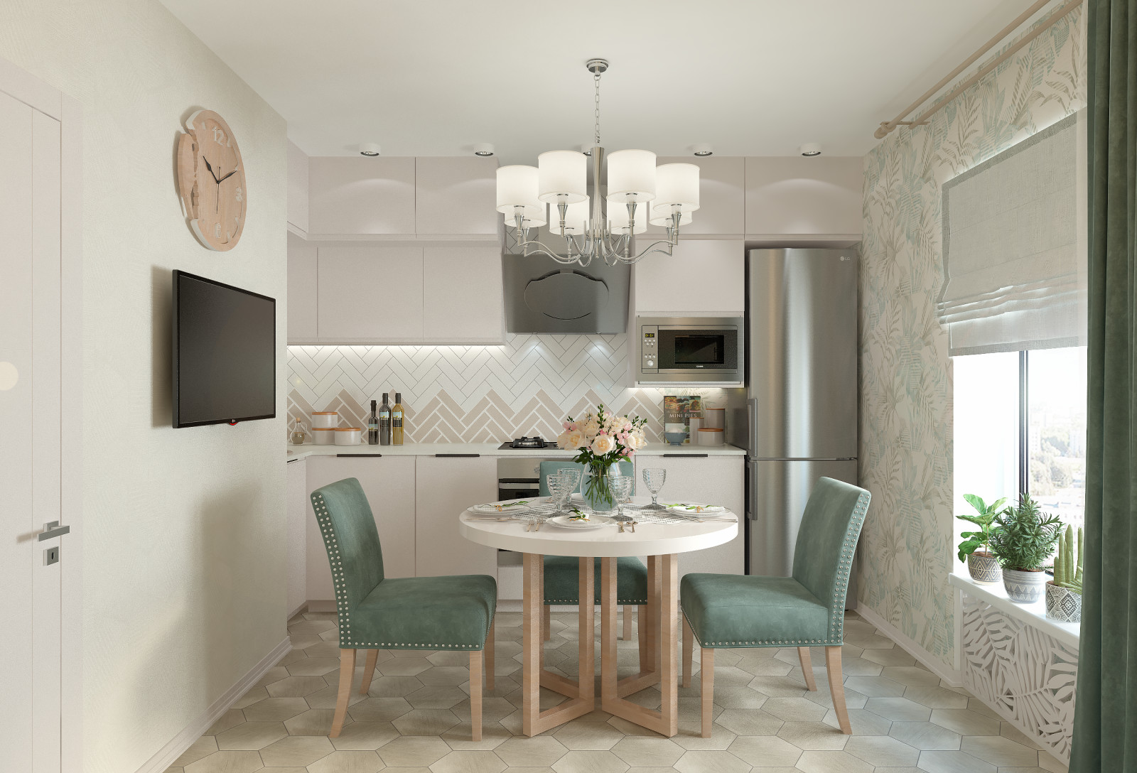 Кухня-гостиная - 11,40 м2 г.Москва