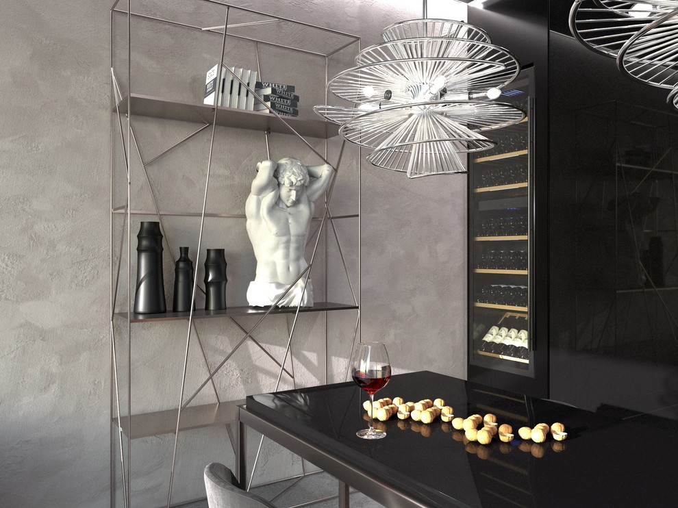 Проект квартиры 85 кв.м.  в стиле гранж, Екатеринбург