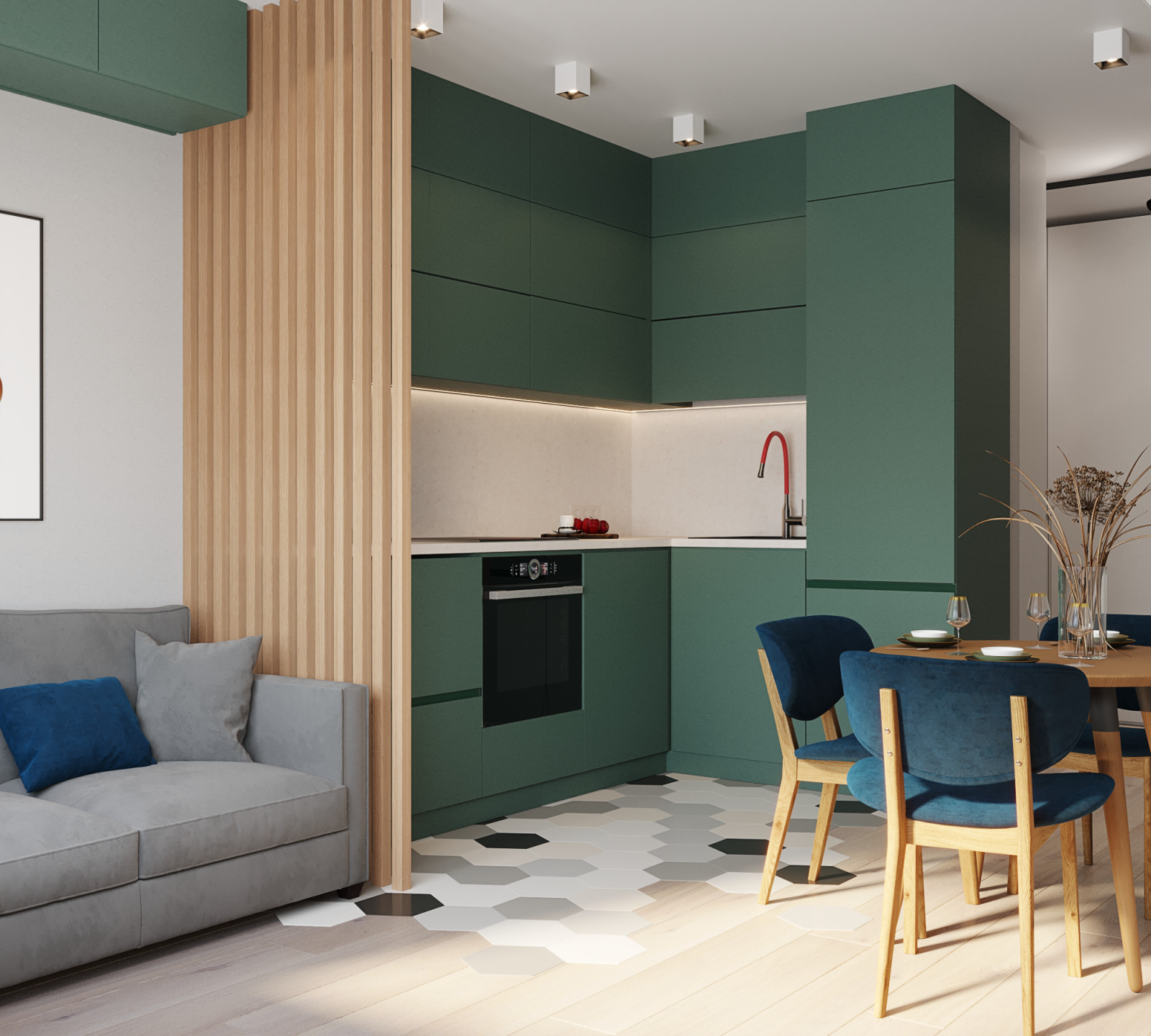 Обложка проекта: Квартира в современном стиле