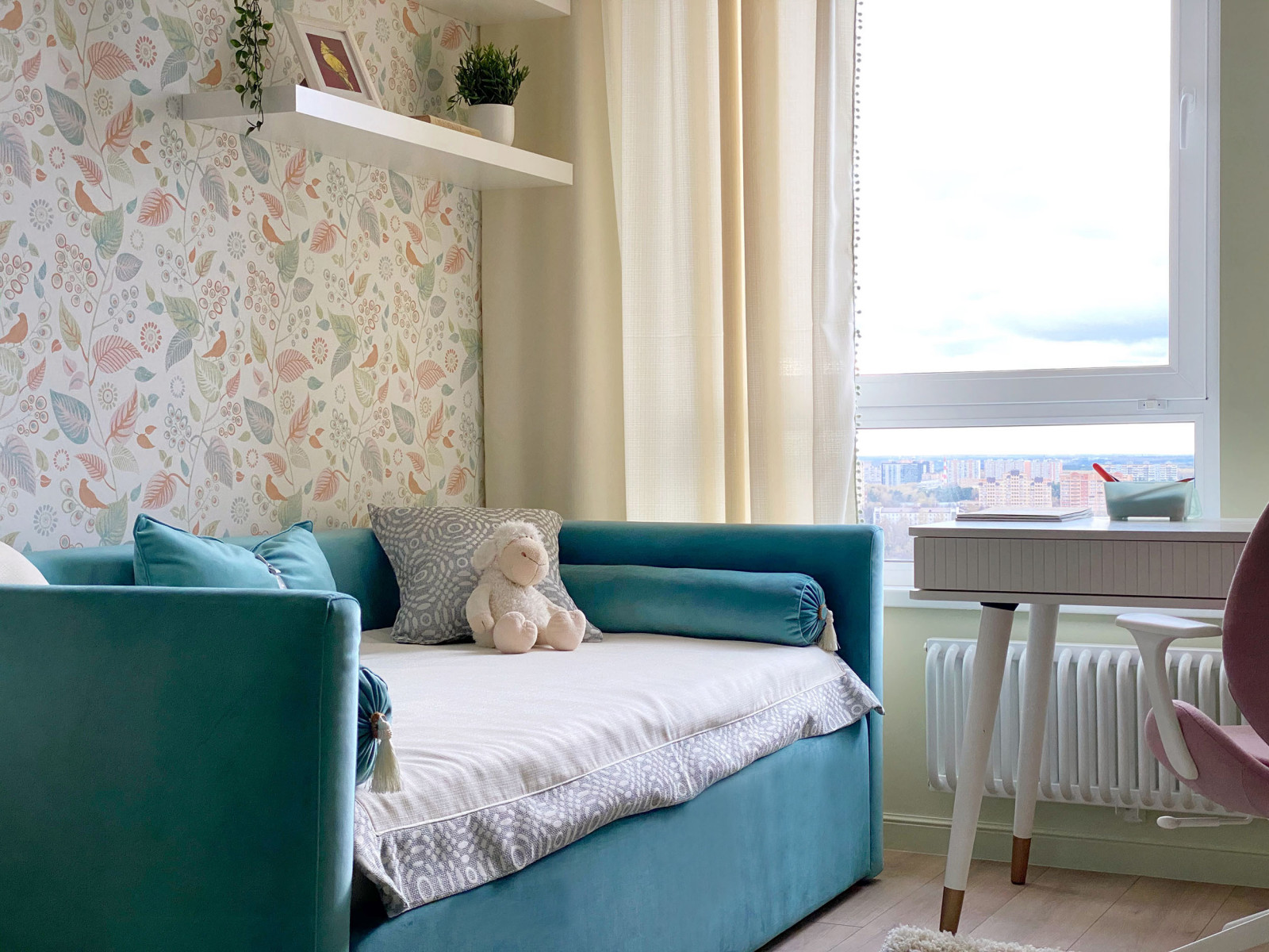 Яркая квартира в ЖК "Митино Парк"