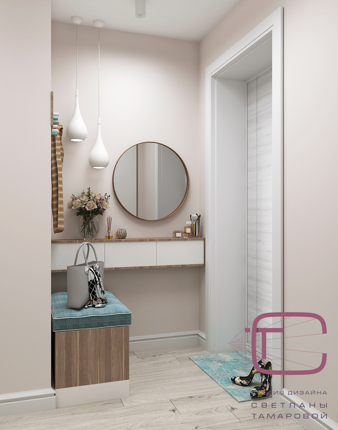 Дизайн интерьера квартиры по ул. Циолковского