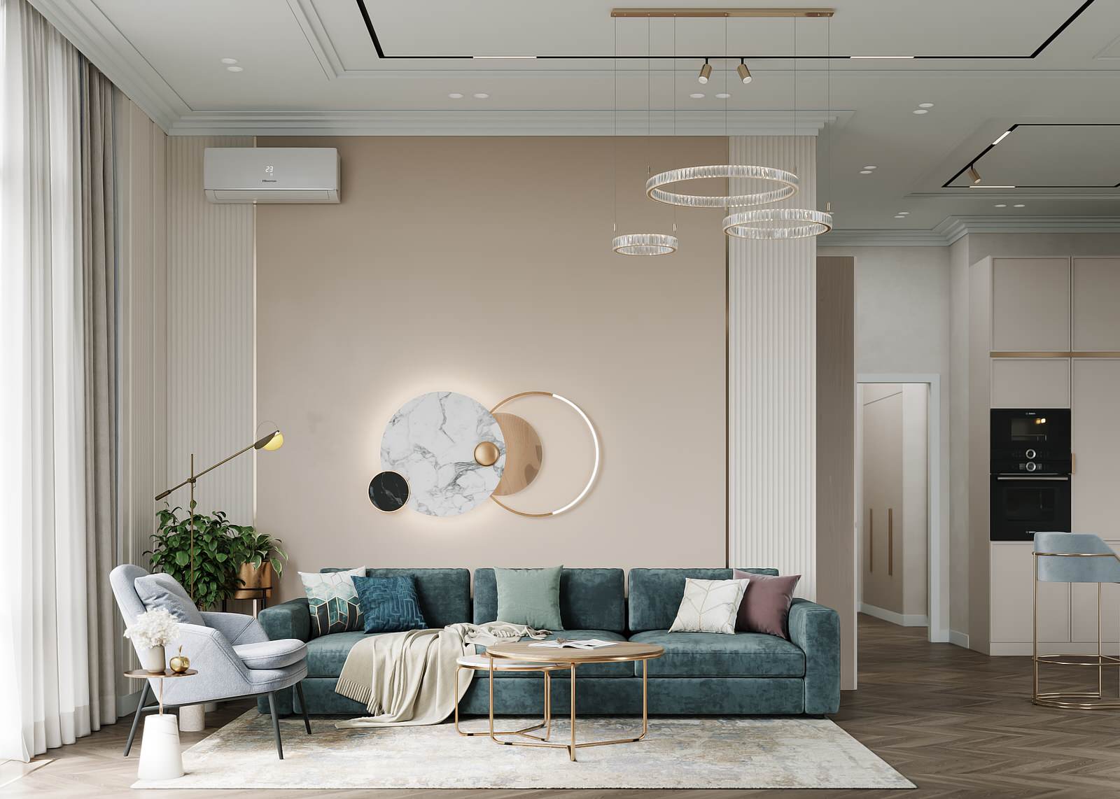 Обложка проекта: ЖК LIFE-Кутузовский (115,7 m²)