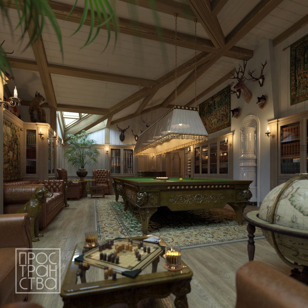 Проект реконструкции исторического особняка в Подмосковье