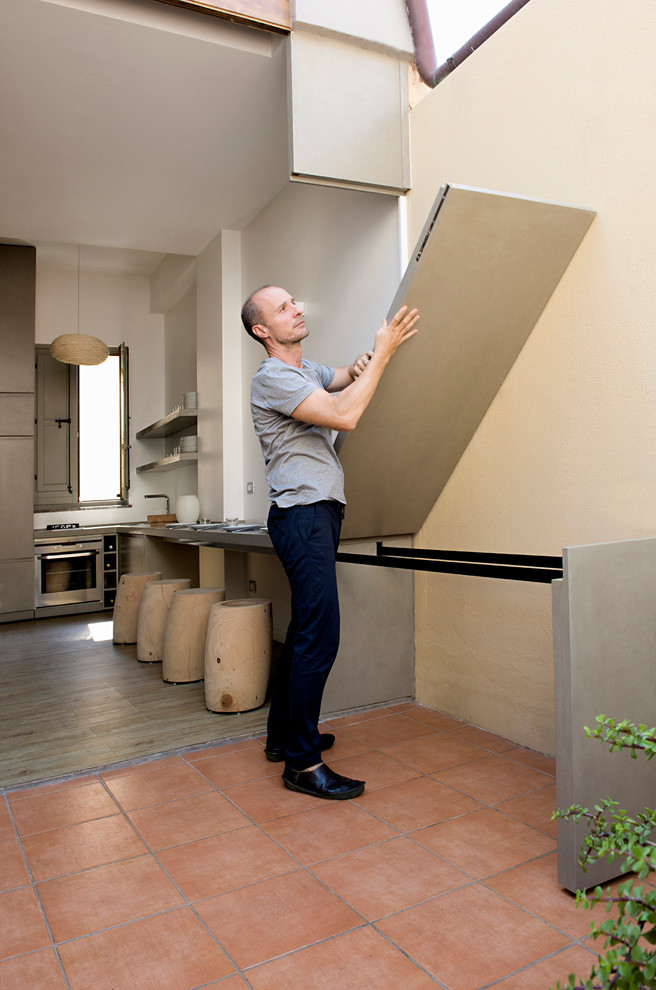 Houzz Италия: Квартира-трансформер на 25 квадратных метрах