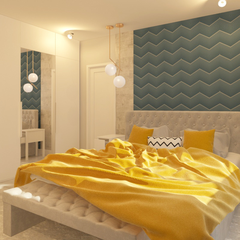 Дизайн интерьера спальни