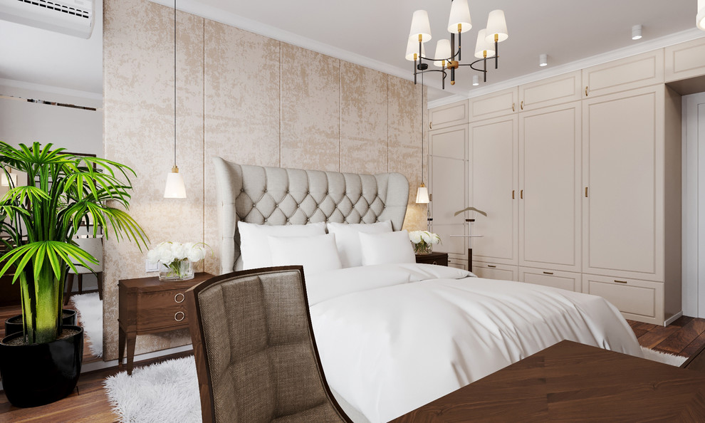 Квартира в ЖК «Золотая звезда» в стиле современная классика. 90м2. 2018