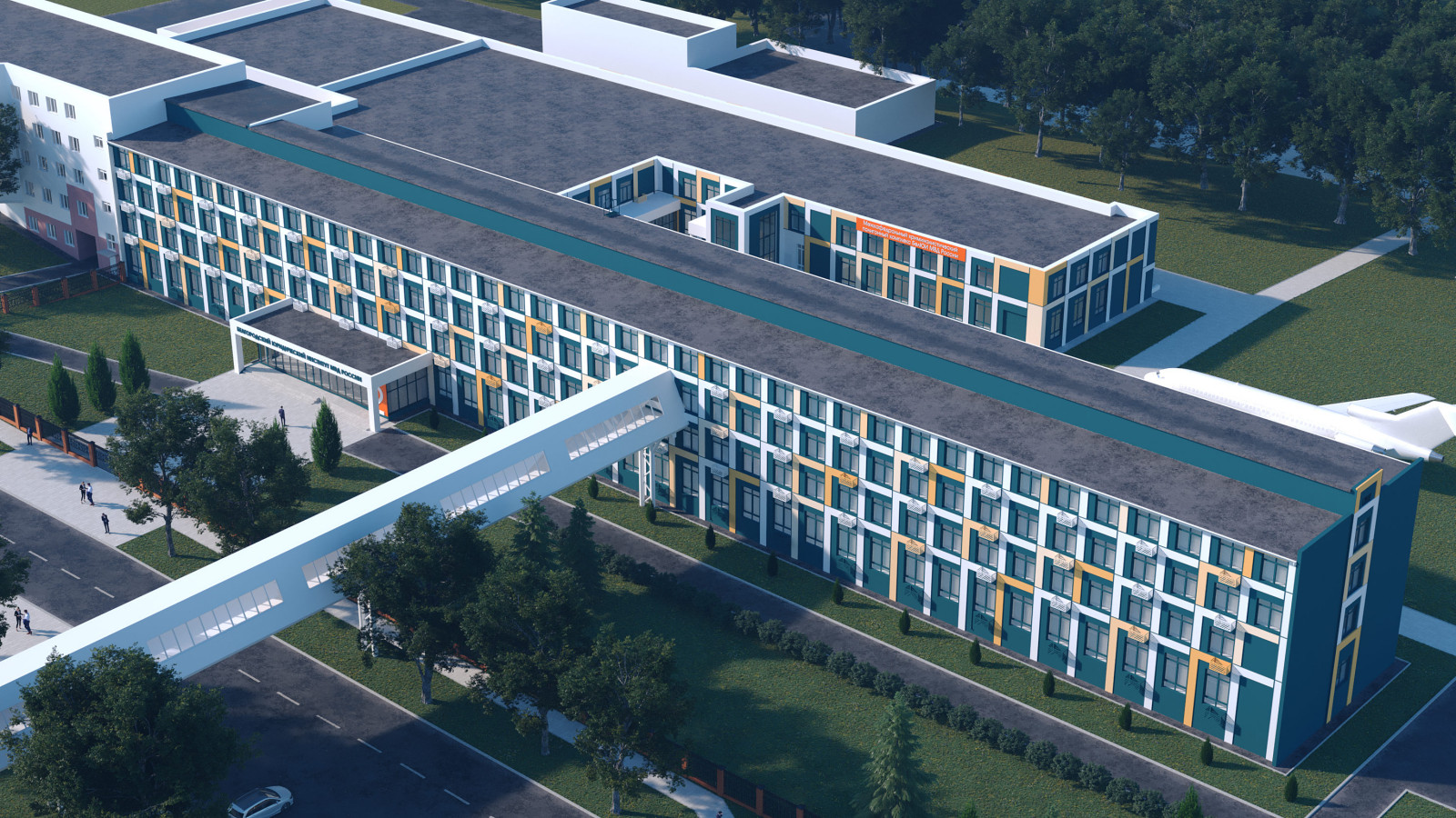 Проект ремонта фасадов здания БелЮИ МВД России им. И.Д. Путилина (2 корпус)