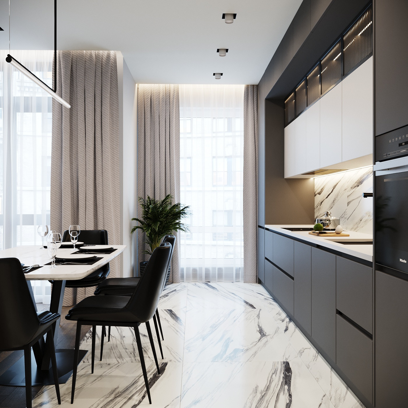 Обложка проекта: Проект квартиры в ЖК "Черная речка"