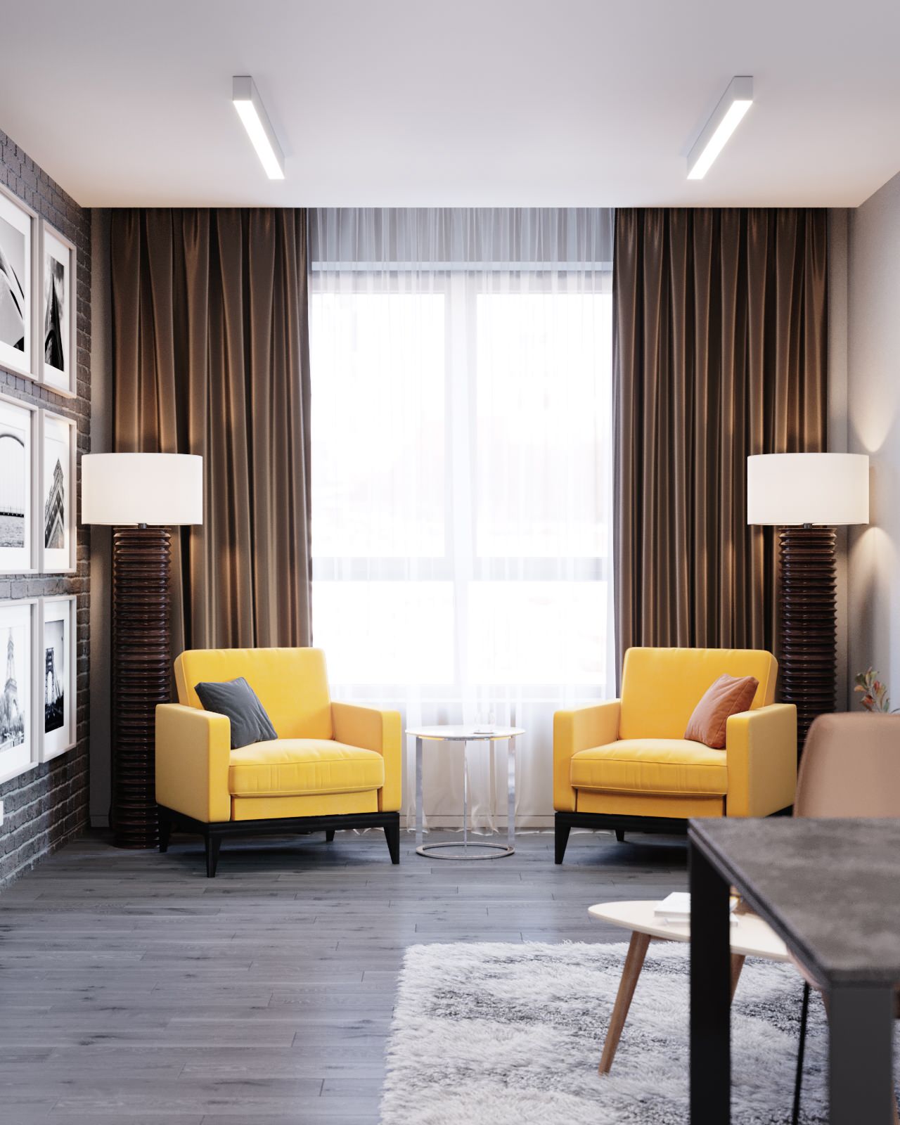 Дизайн интерьера "Минимализм" 2к.кв в г.Краснодаре