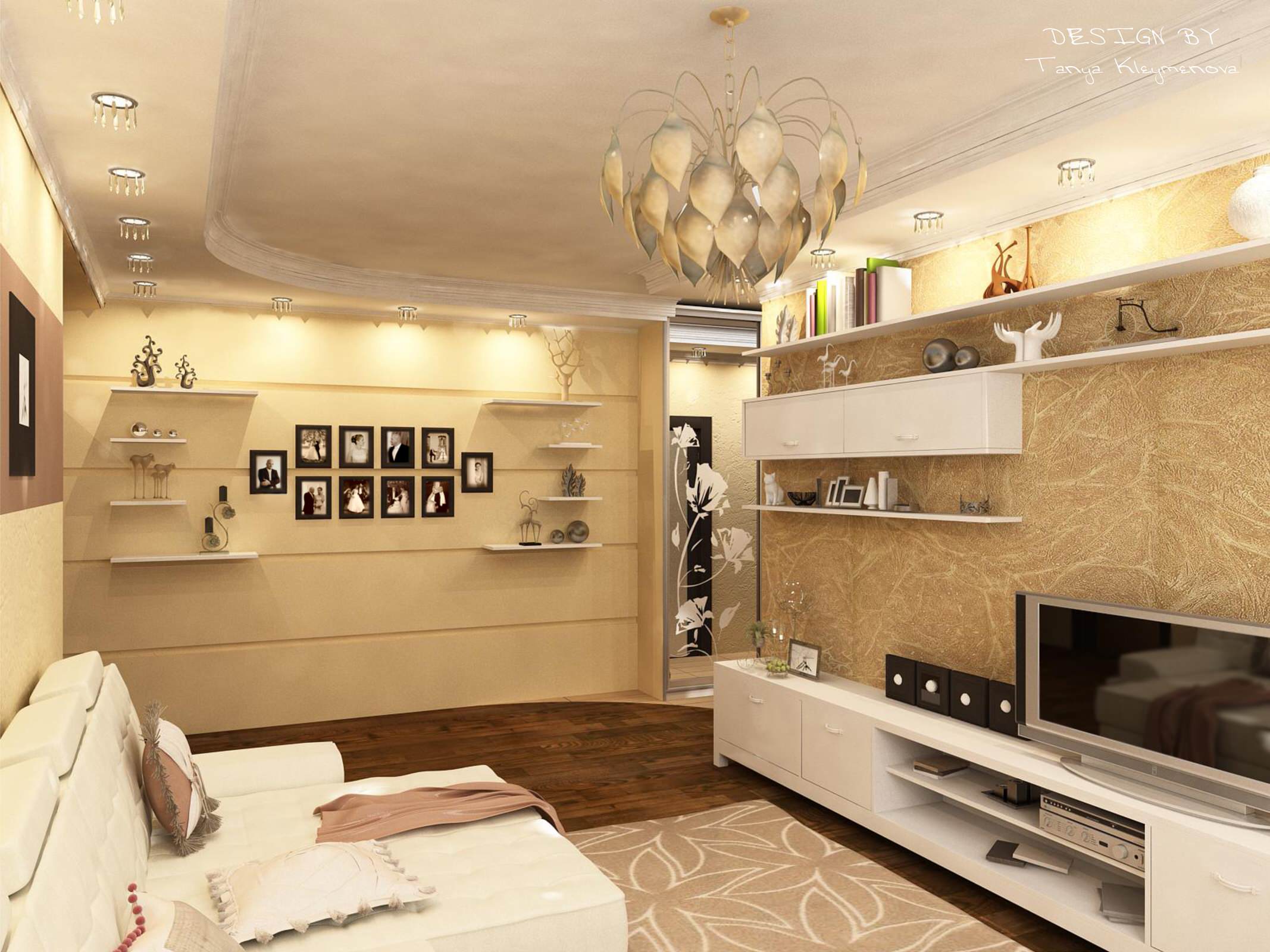 Теплый интерьер для теплых людей