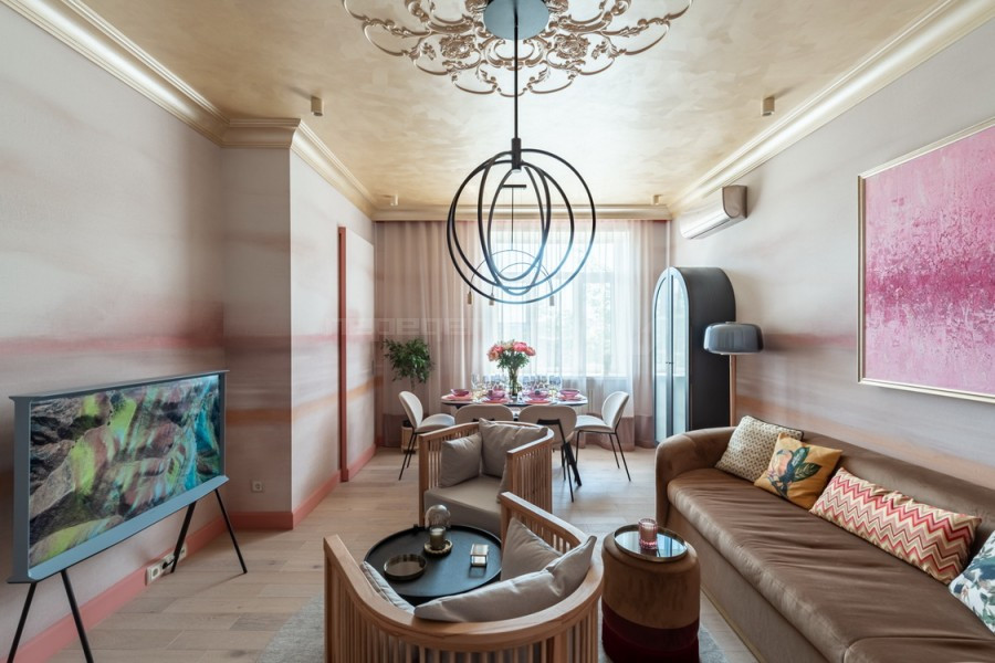 Гостиная для сестер-двойняшек