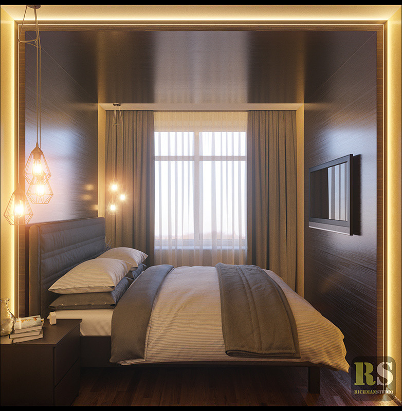 Дизайн интерьера "двушки" 46м2 в Скандинавском стиле для молодой пары