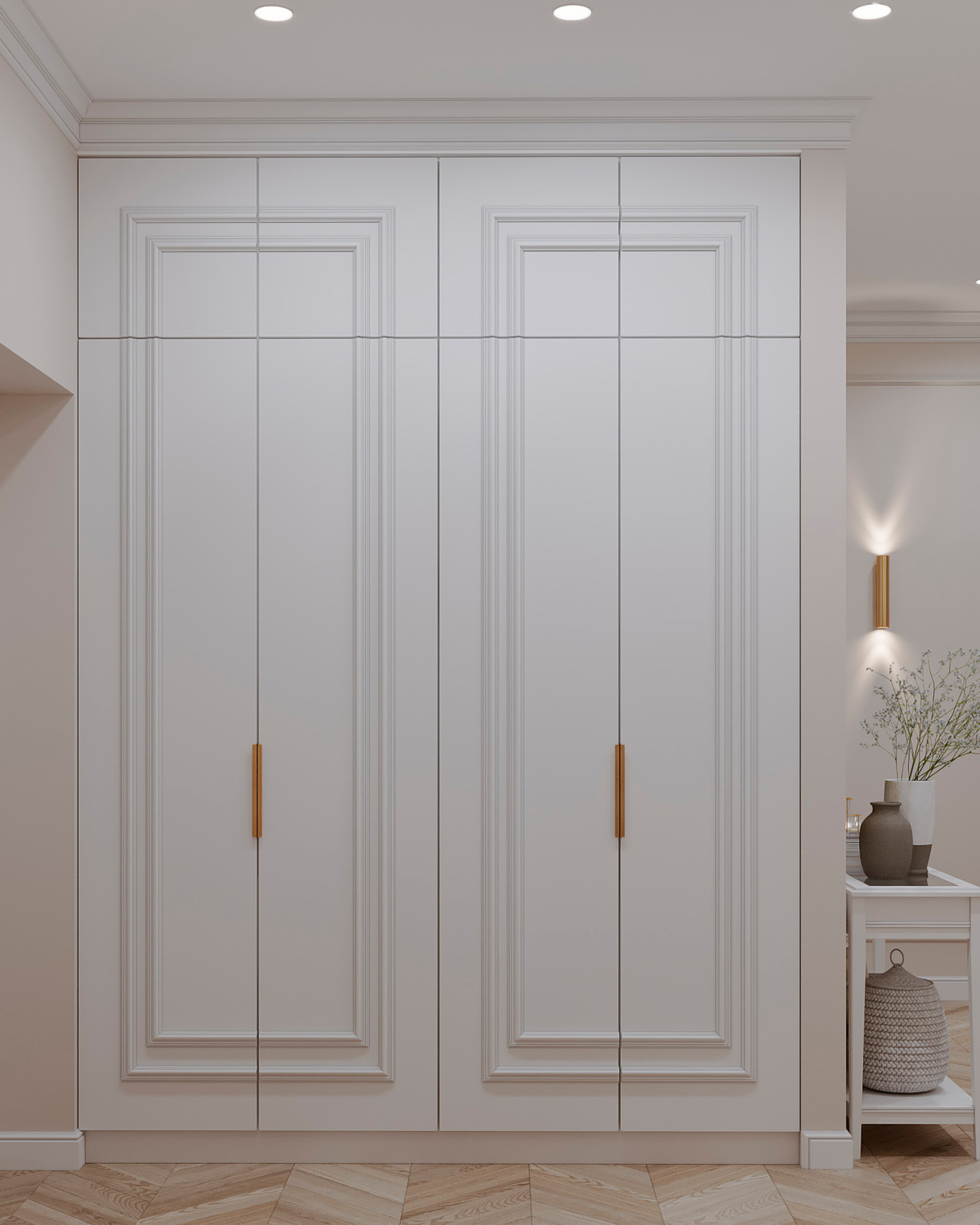 Двухкомнатная квартира в современной классике