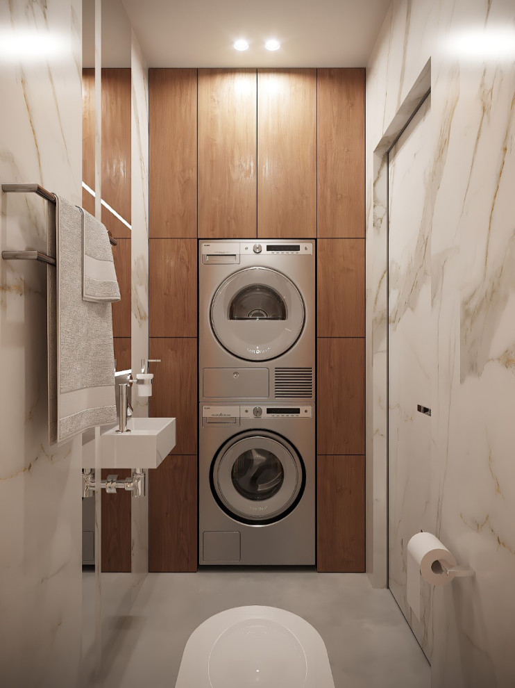 Квартира для молодого человека в современном стиле.