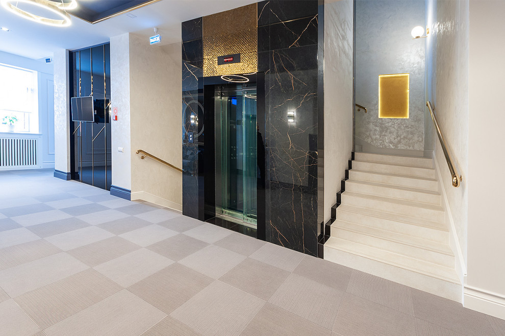 Апарт отель «Семашко» в Гродно. Ковровая плитка Forbo Flotex