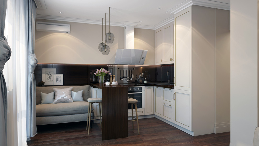 Дизайн квартиры в Киеве."Пудровый интерьер"