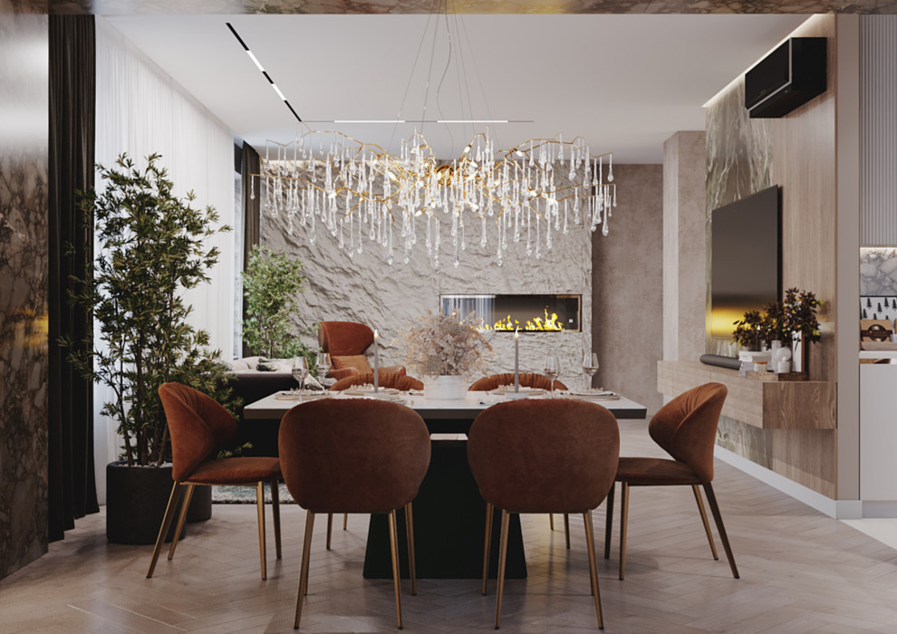 Дизайн проект апартаментов Аура