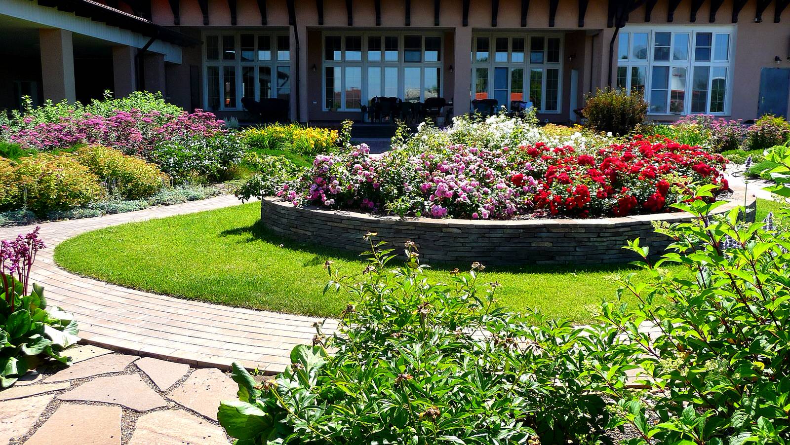 Сад на двух ярусах