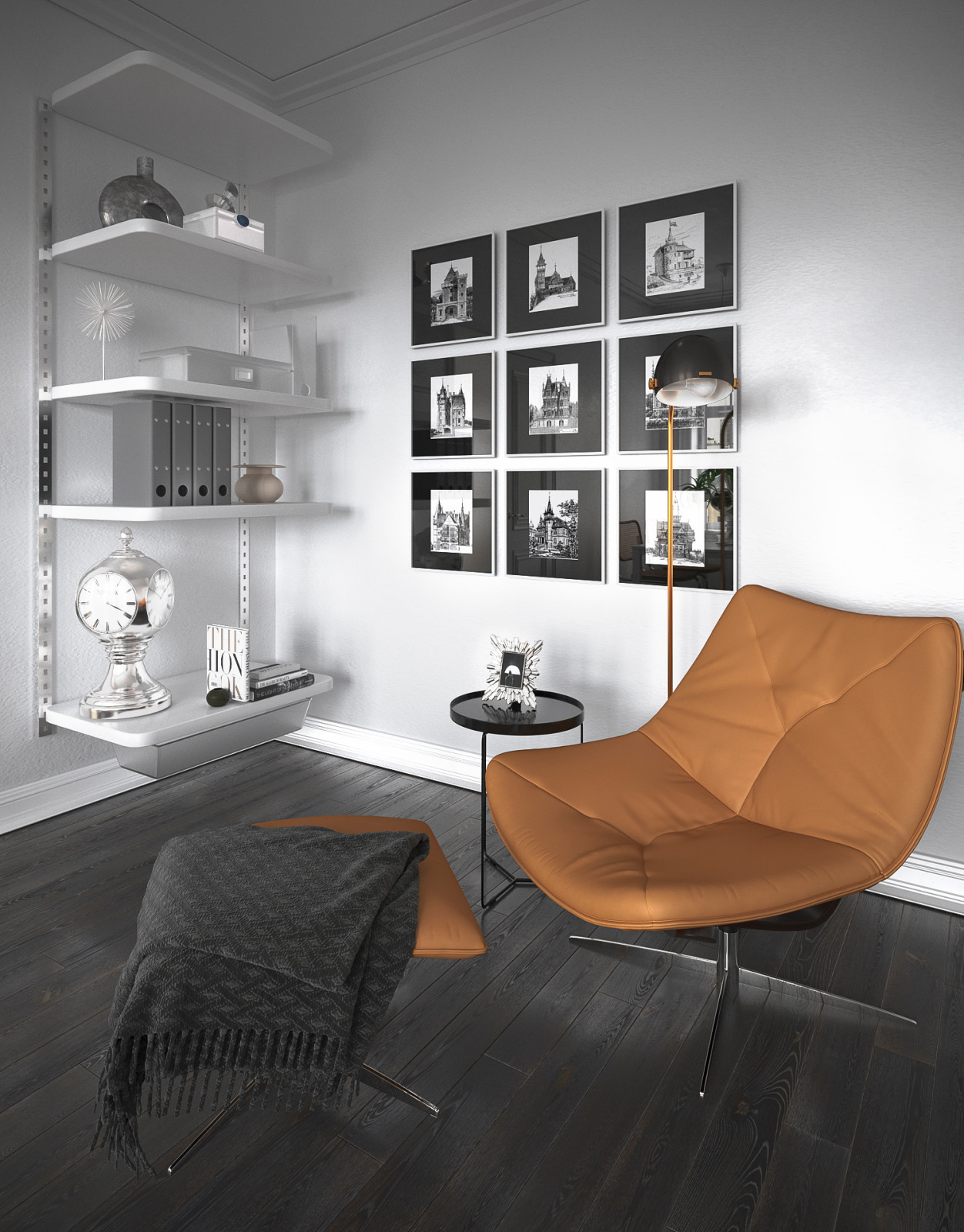 Обложка проекта: Лаконичный интерьер без эмоций