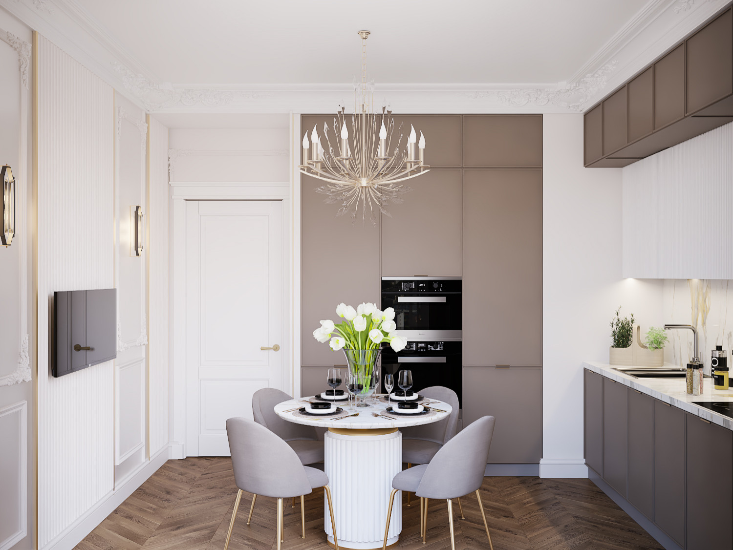 Проект квартиры в жк Дыхание