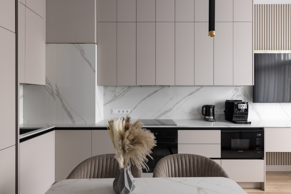 Светлая квартира в цвете кашемир