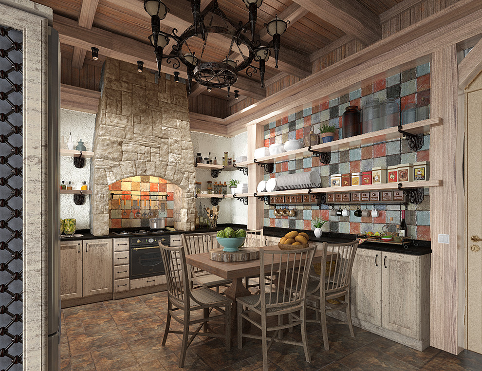 Кухня кантри-рустик и т.п.