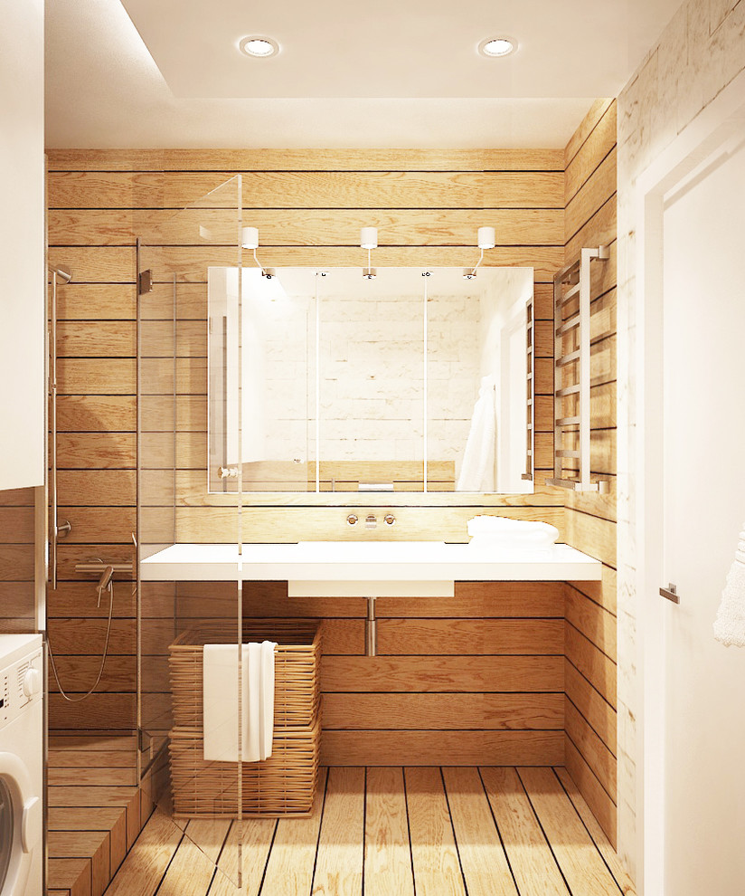 Черный, серый и дерево