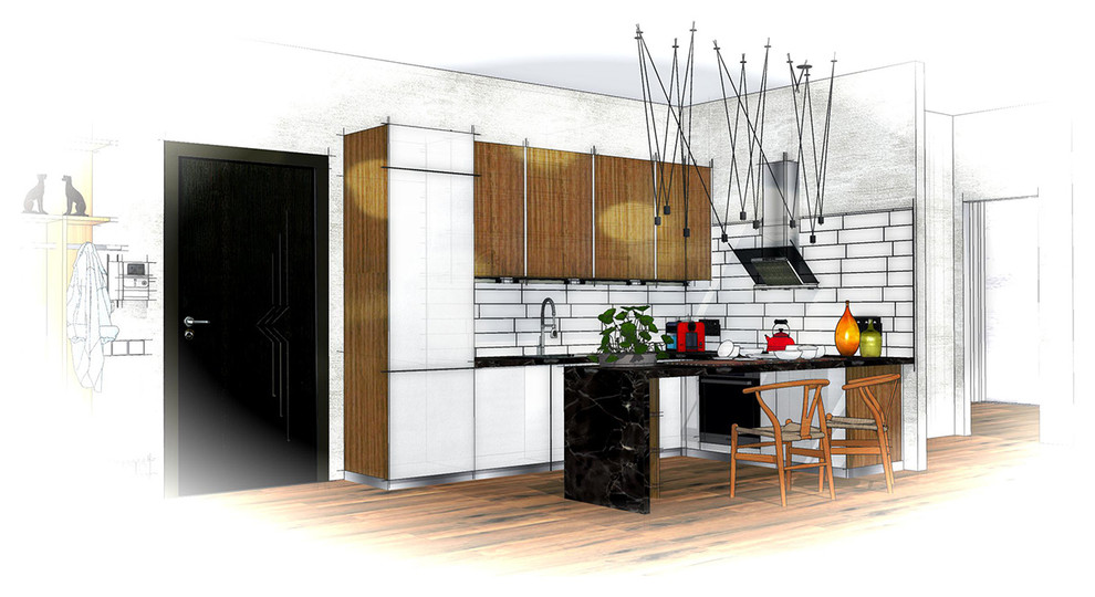 Эскиз к проекту квартиры