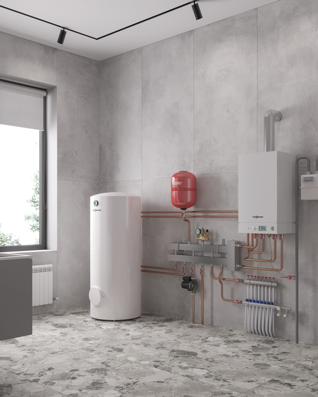 Дизайн проект загородного дома 140 кв.м