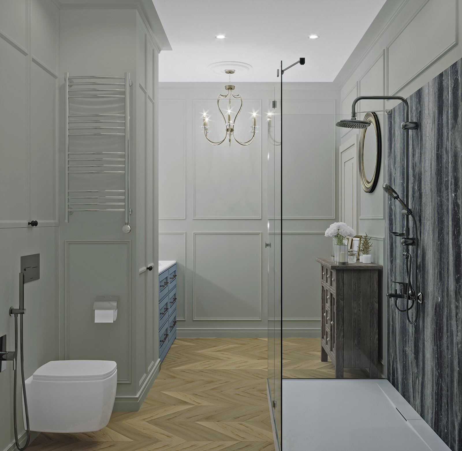 Обложка проекта: Дизайн 3х комн.квартиры с балконом и тамбуром (115 кв.м)