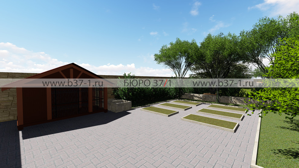 Ландшафтный дизайн в п.Зеленый Бор