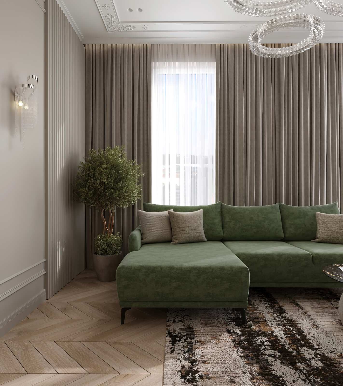 ЖК "Сердце Столицы" 88 м2