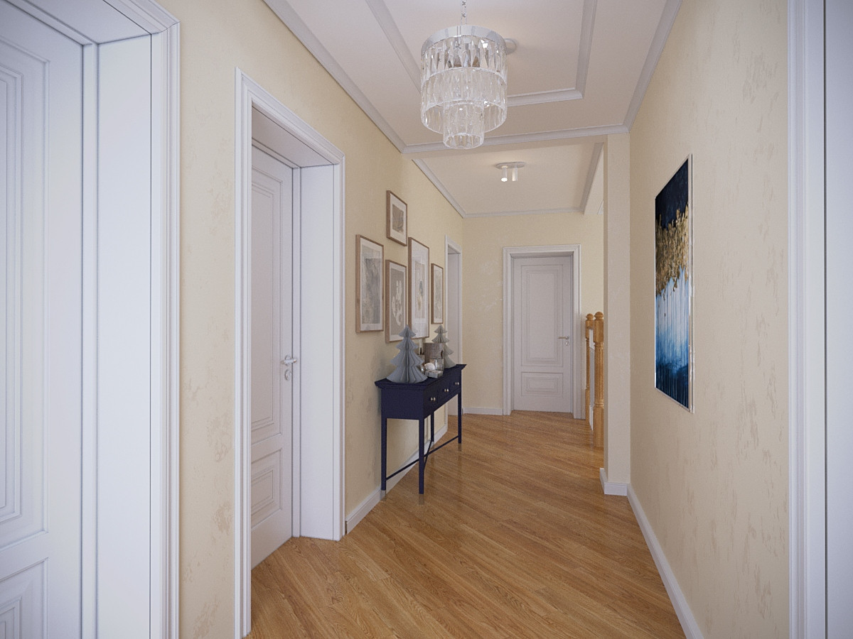 Проект дома в современной классике