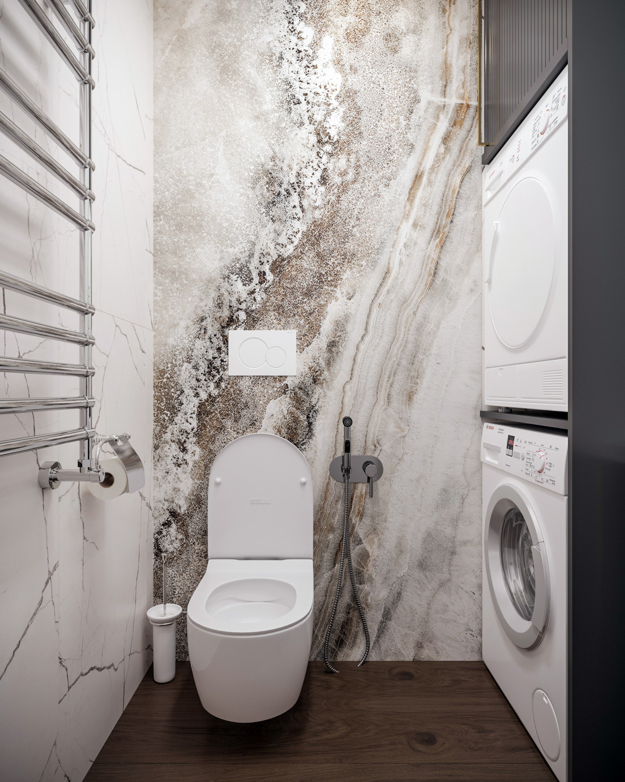 Раздельный сан. узел. Благородное преображение.