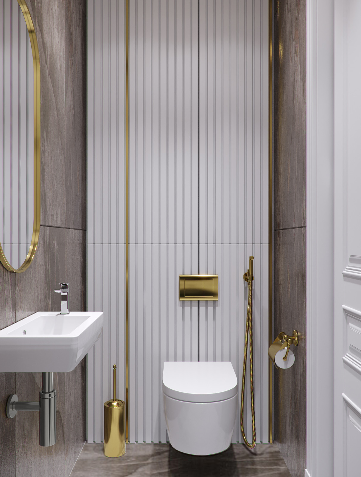 2х комнатная квартира в стиле современной классики