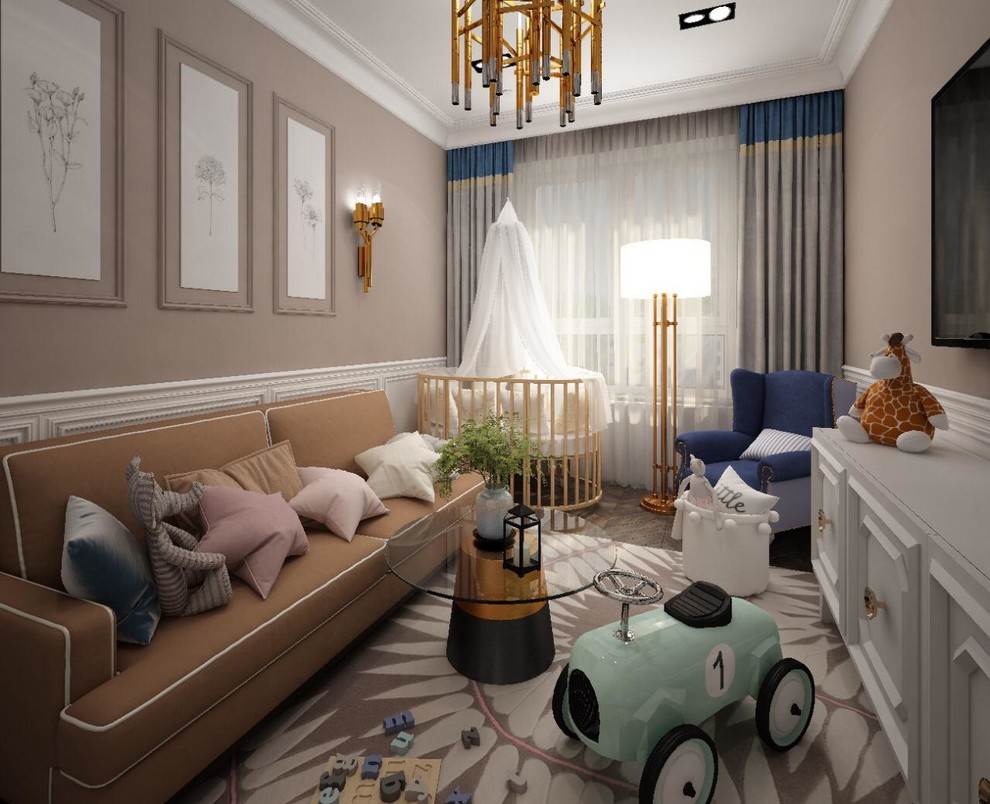 Жилая квартира для молодой пары, 90кв.м