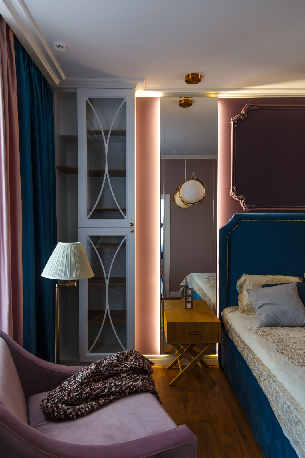 Реализованный проект для семьи из трех человек в ЖК Перспектива, г.Казань