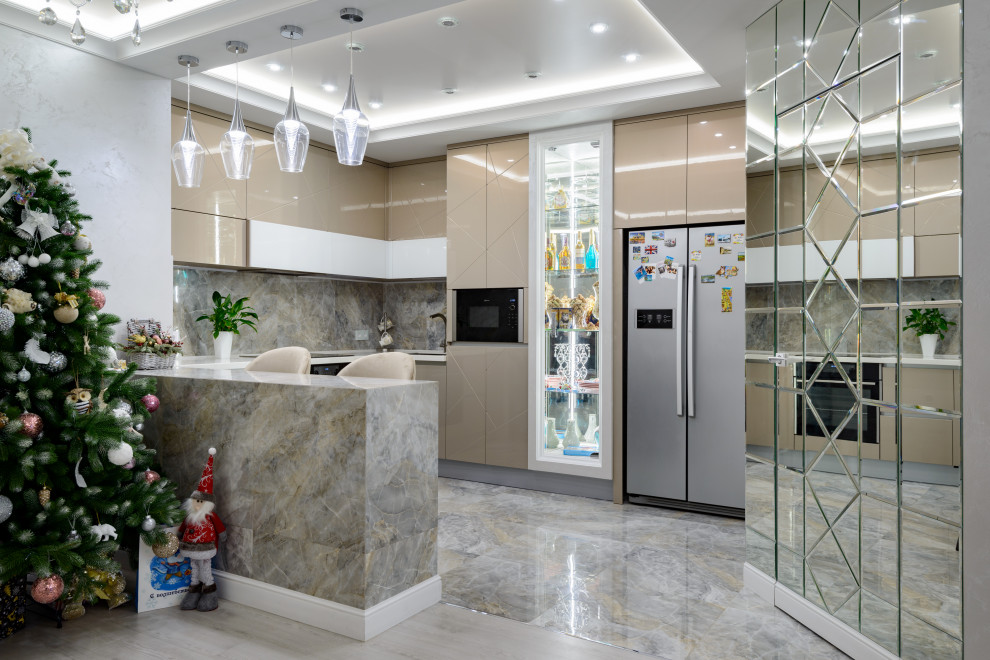 2020г. Фото квартиры 85 м2 в ЖК "Флотилия"