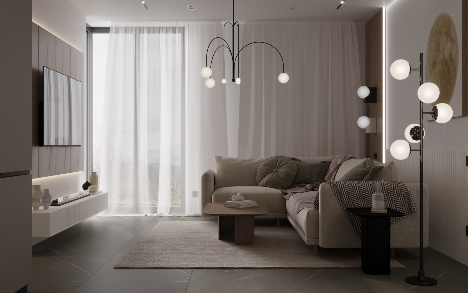 Квартира Серебристая