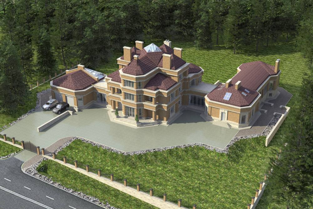 Обложка проекта: Жилая резиденция у Медного Озера