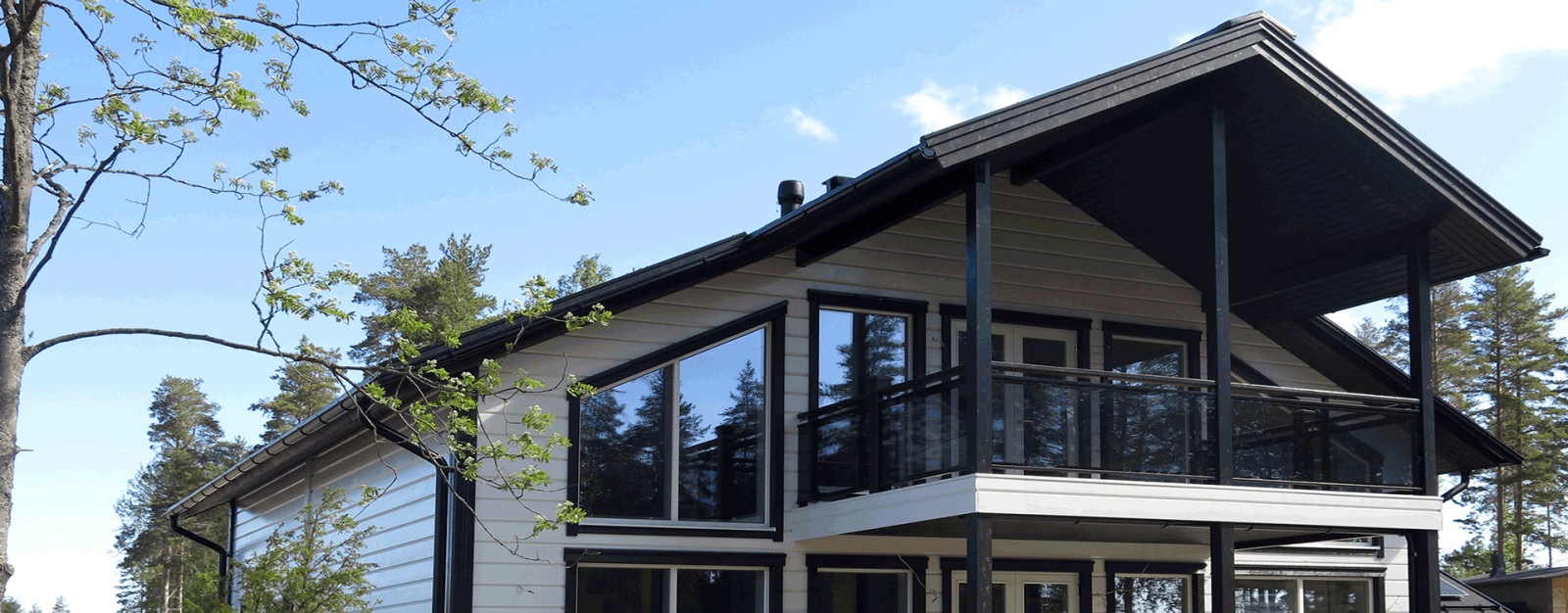 Экстерьер. Покрашенные объекты