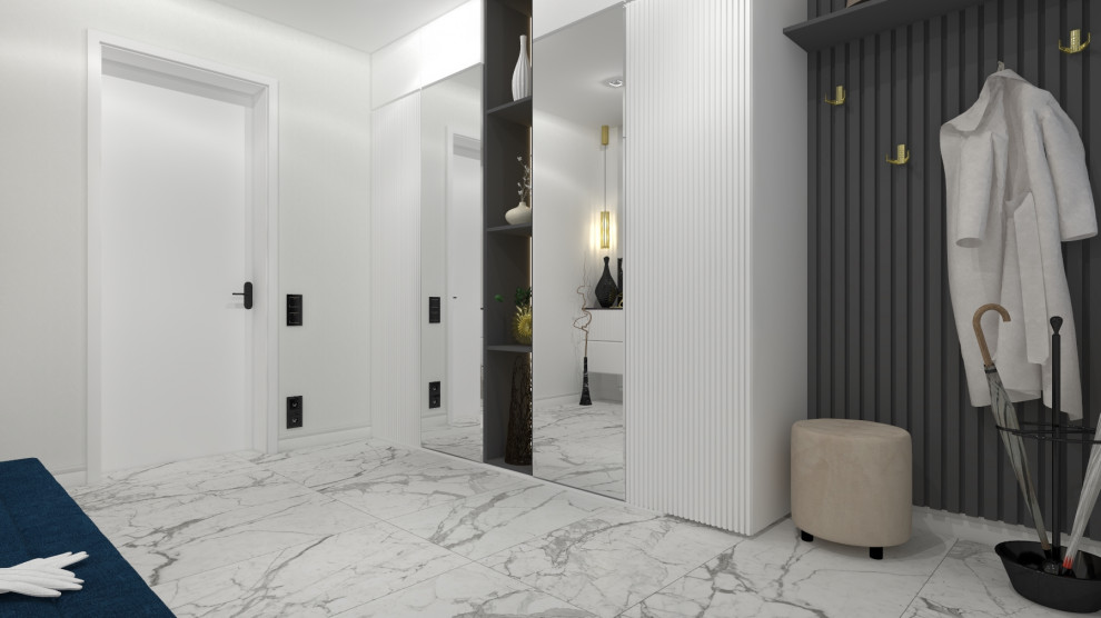 ДОМ В РОСЛАВЛЕ В СИНИХ ОТТЕНКАХ