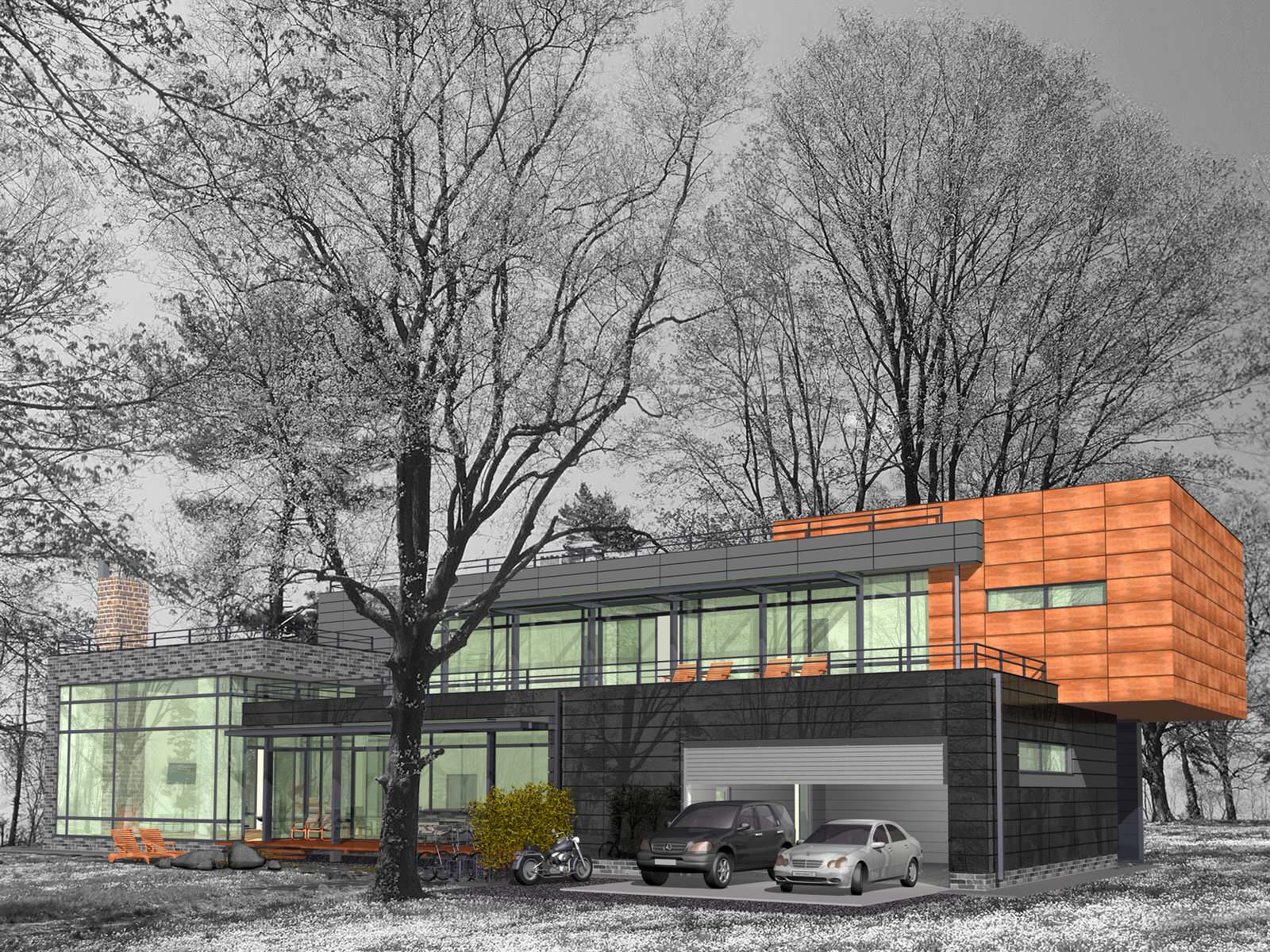 Обложка проекта: Коттедж