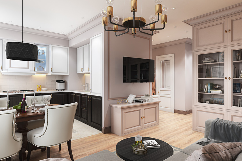 Гостиная-столовая