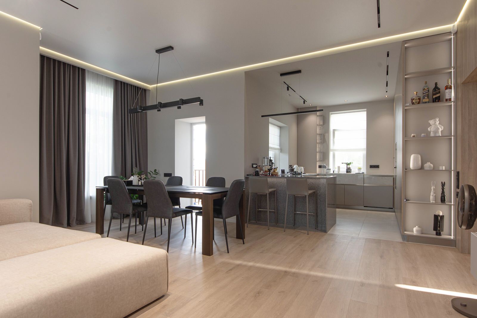 Дизайн интерьера в частном доме Орехово Зуево