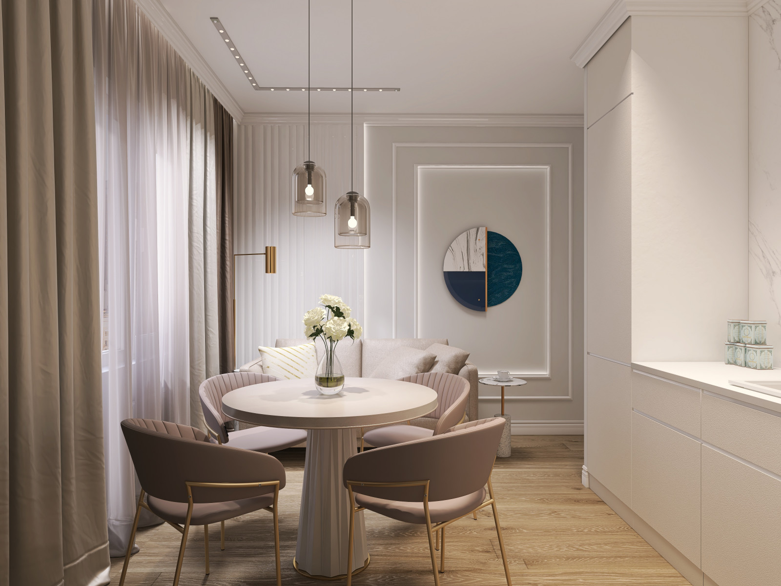 Трехкомнатная квартира