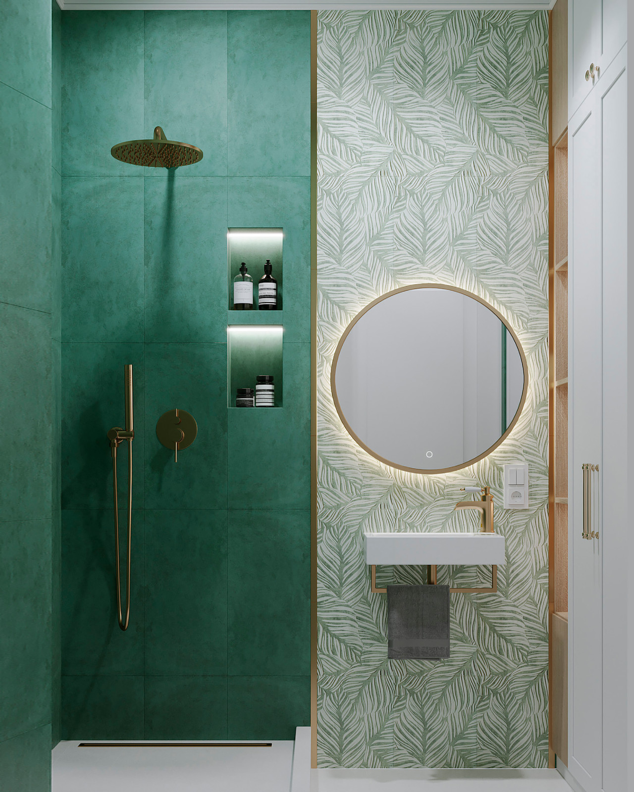 Двухкомнатная квартира в современной классике