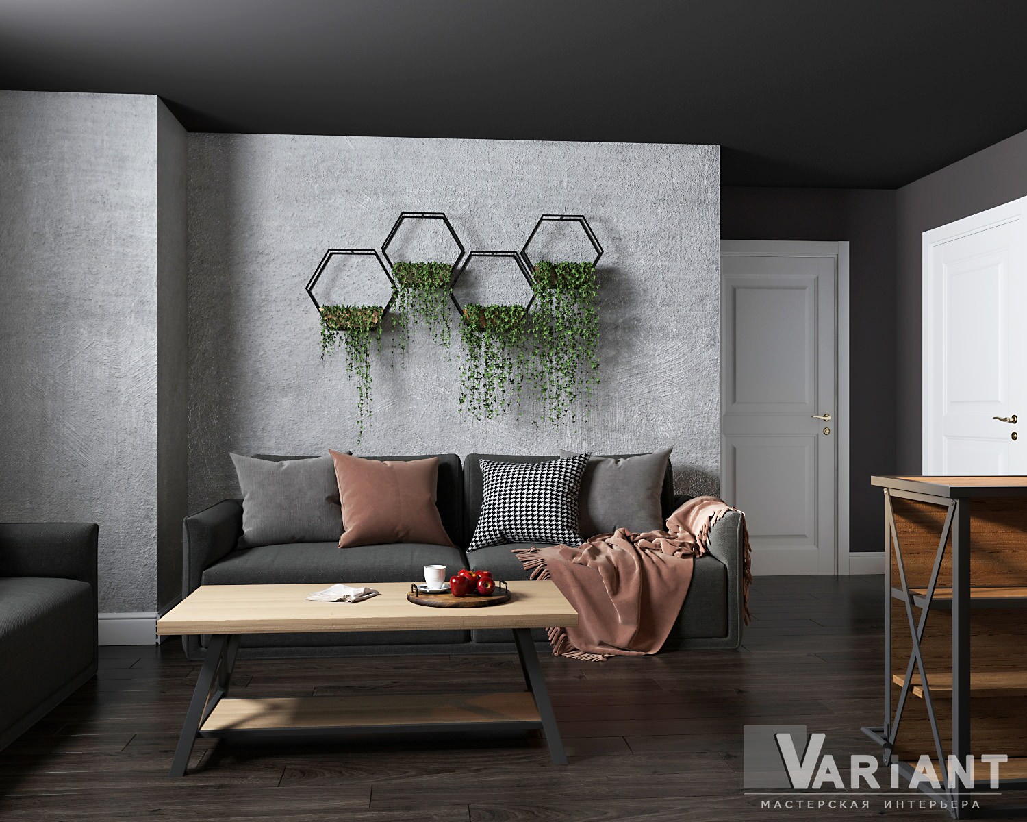 Гостевая комната в подвальном этаже