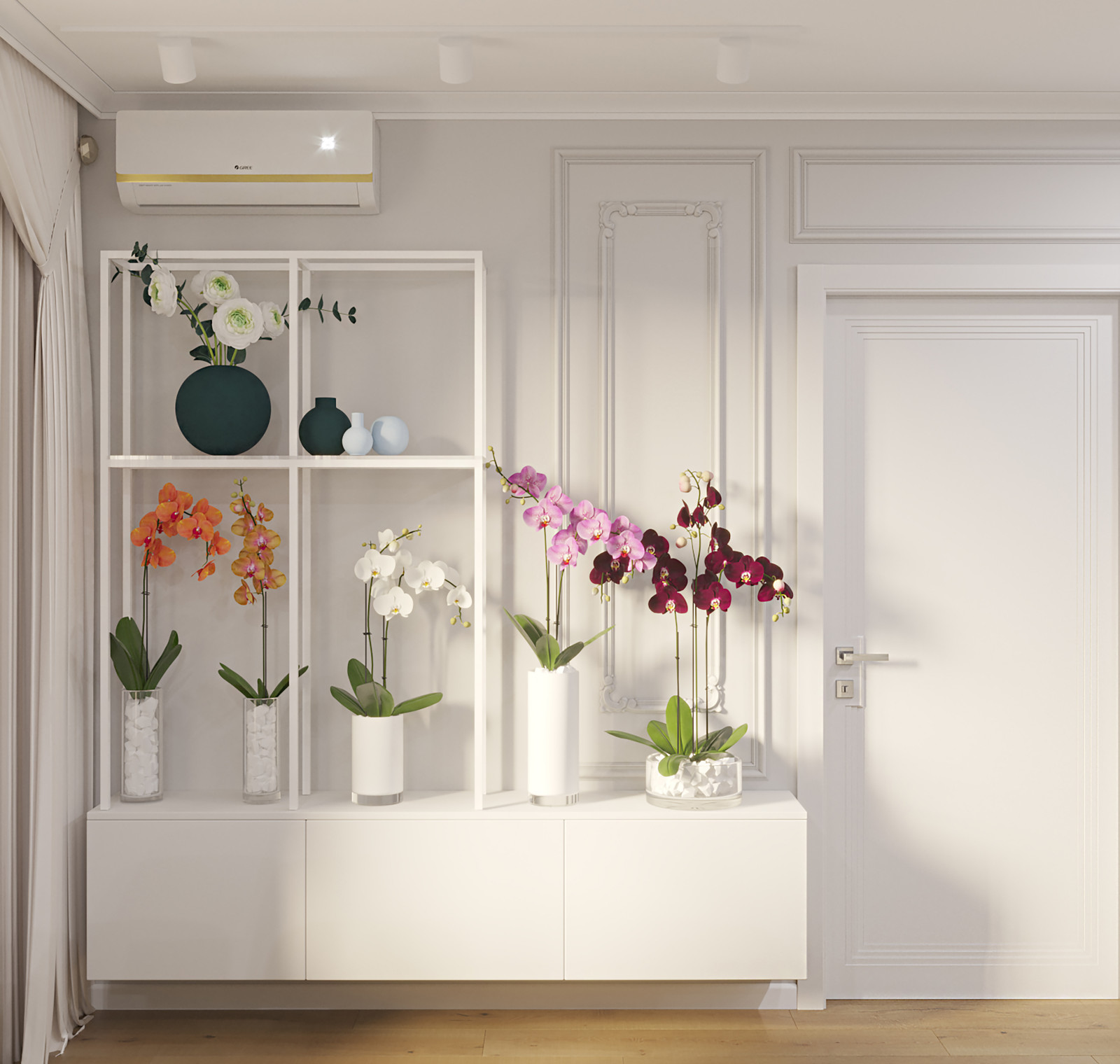 Дизайн-проект квартиры ЖК Поколения. S=78,3 м2