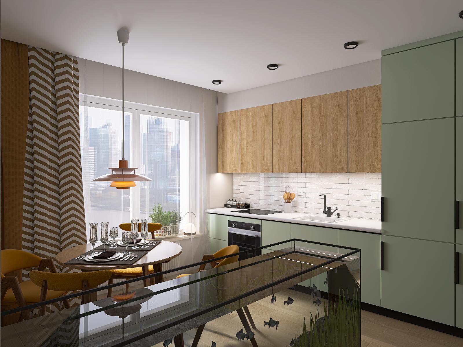 Дизайн-проект квартиры, 45 м2